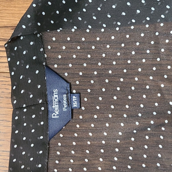 2/$25 Sheer sleeveless top with front bow. Size xs petite new condition - Picture 2 of 4